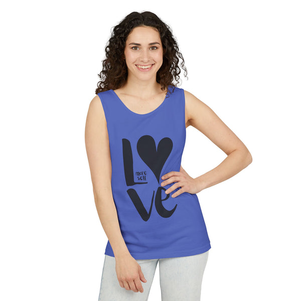 More Self LOVE .: Garment-Dyed Tank Top