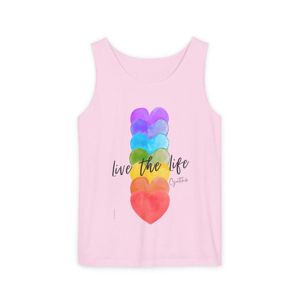 Live the Life .: Garment-Dyed Tank Top