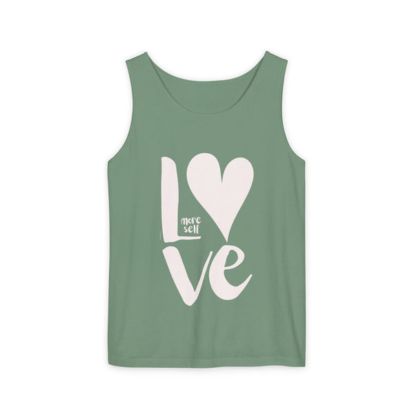 More Self LOVE .: Garment-Dyed Tank Top