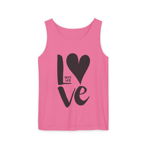 More Self LOVE .: Garment-Dyed Tank Top