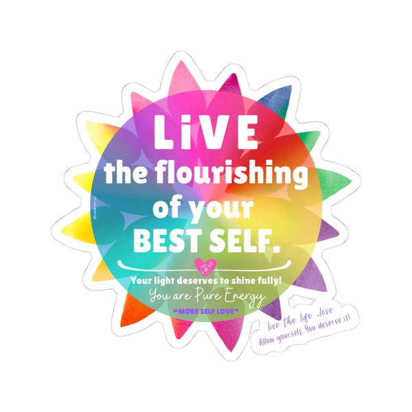 ♡ Flourishing .:  Self Love .: Adesivo / Kiss-Cut Stickers