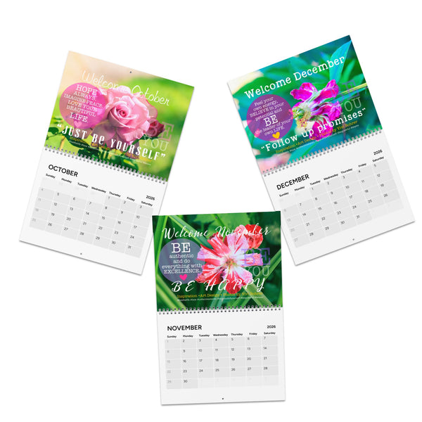 Live the Life Today .: Exclusive Wall CALENDAR with Positive Affirmations (2025)