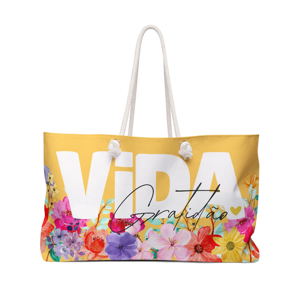 ♡ ViDA :: Gratidão :: Floral Collection .: Fashion Tote Bag