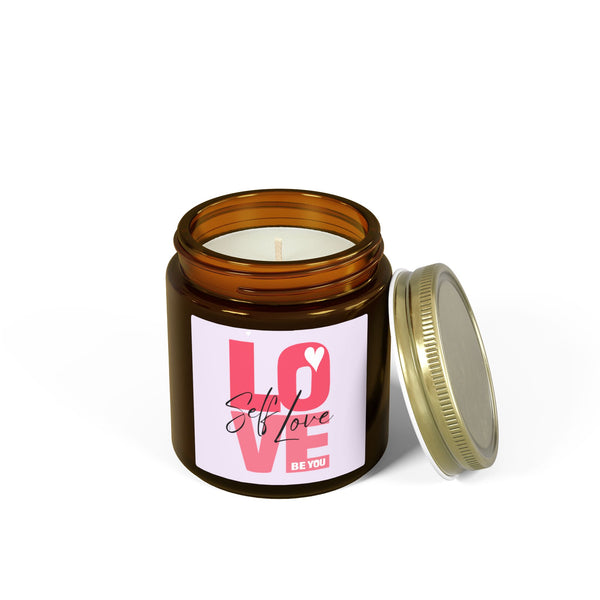 ♡ SELF LOVE .: Scented Candle (4oz) Eco Friendly