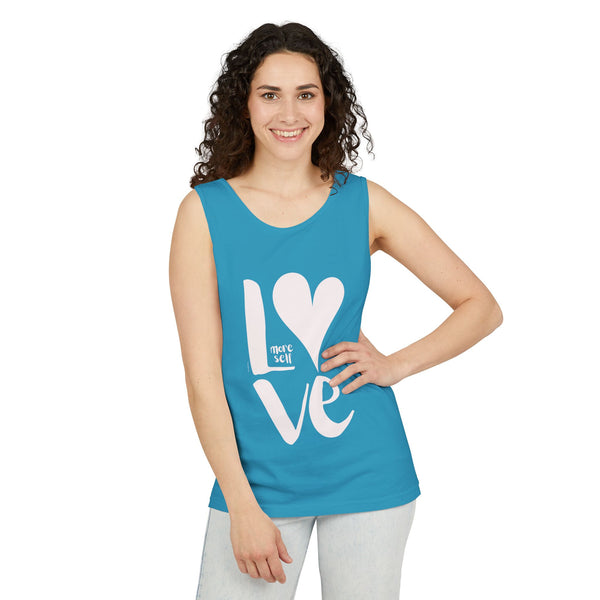 More Self LOVE .: Garment-Dyed Tank Top