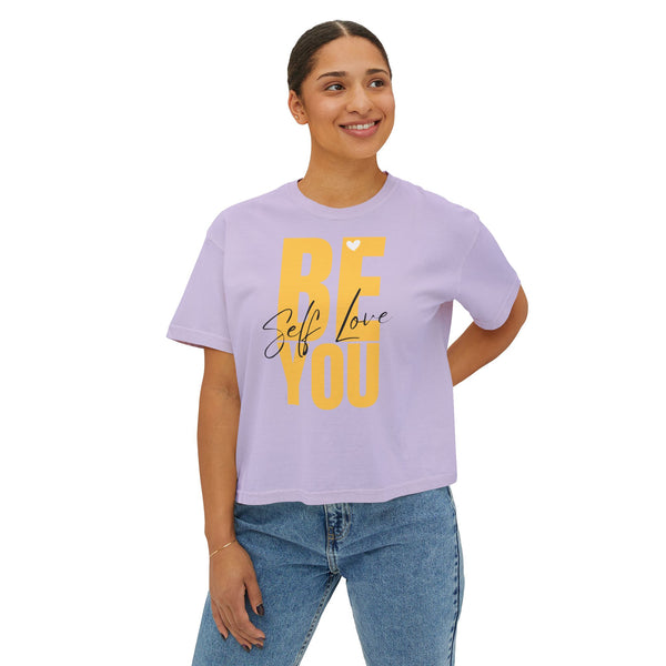 BE YOU .: Women's Boxy Tee