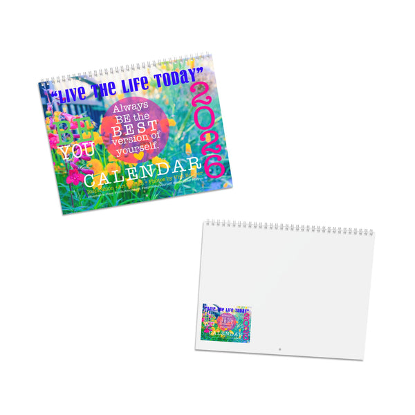 Live the Life Today .: Exclusive Wall CALENDAR with Positive Affirmations (2025)