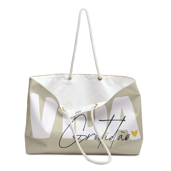 ♡ VIDA .: Gratidão :: Weekender Tote