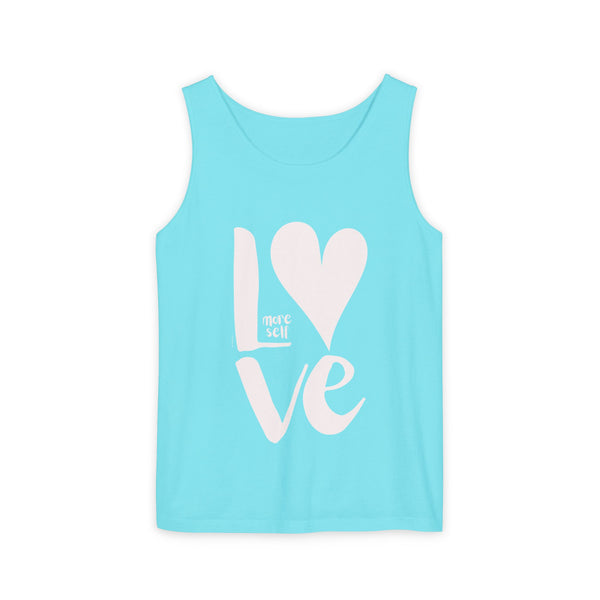 More Self LOVE .: Garment-Dyed Tank Top