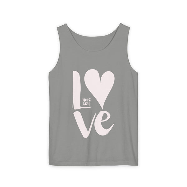 More Self LOVE .: Garment-Dyed Tank Top