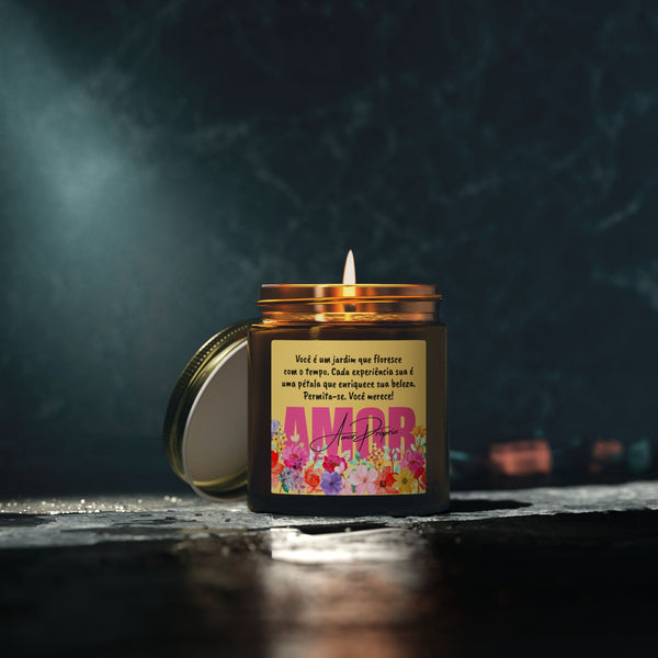 ♡ Amor Próprio .: Scented Candle (4oz) Eco Friendly