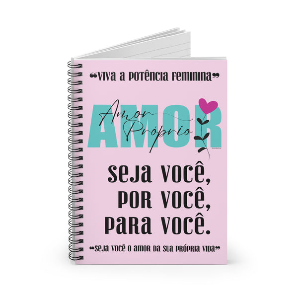 ♡ Seja Você .: Classic Spiral Notebook :: 118 Ruled Line