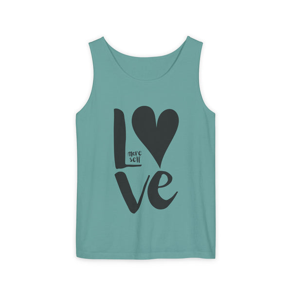 More Self LOVE .: Garment-Dyed Tank Top