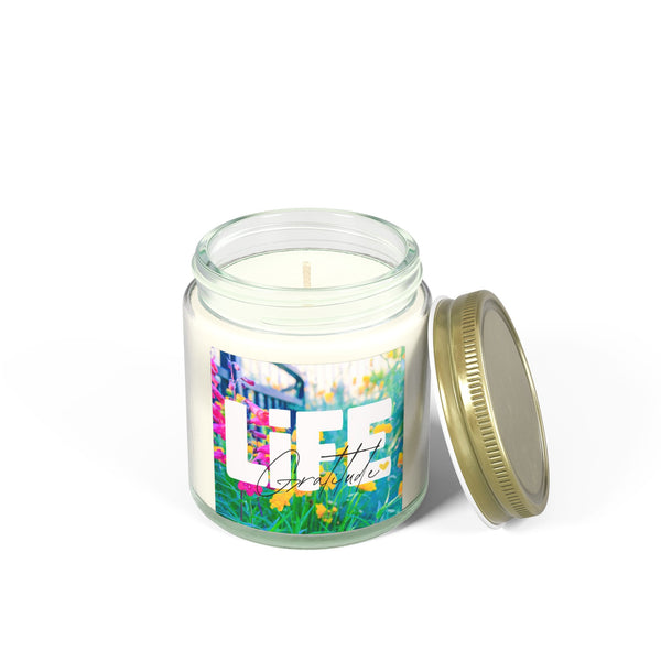 ♡ Life .: Gratitude .: Scented Candle (4oz) Eco Friendly