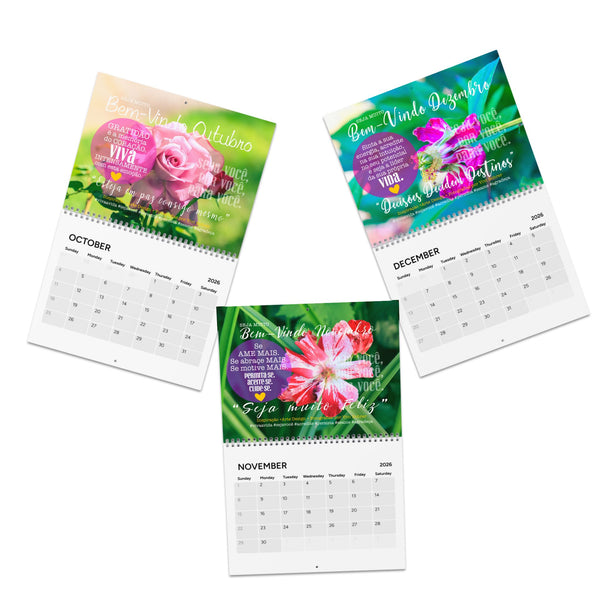Mais Amor Próprio .: Calendário exclusivo com mensagens positivas (2026)