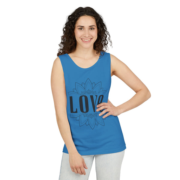 LOVE .: Garment-Dyed Tank Top