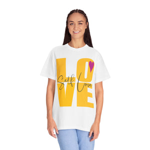 ♡ Self-LOVE .: Garment Dyed 100% Cotton T-Shirts (Relaxed fit)