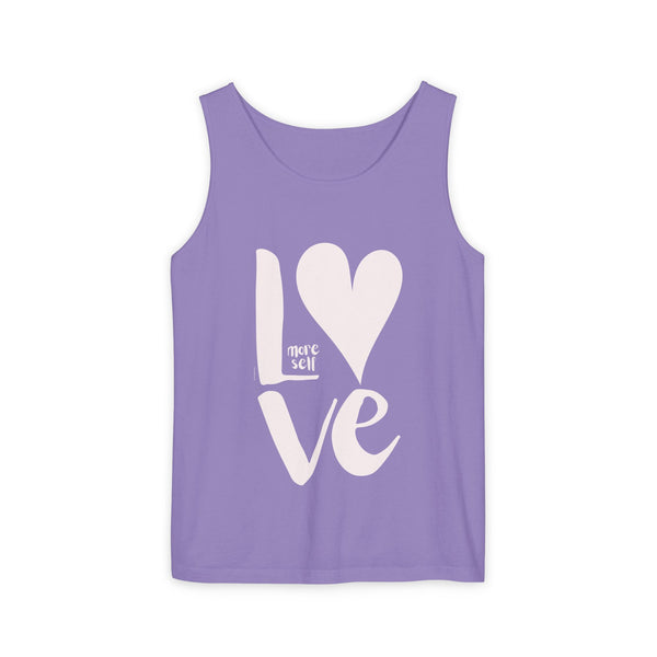 More Self LOVE .: Garment-Dyed Tank Top