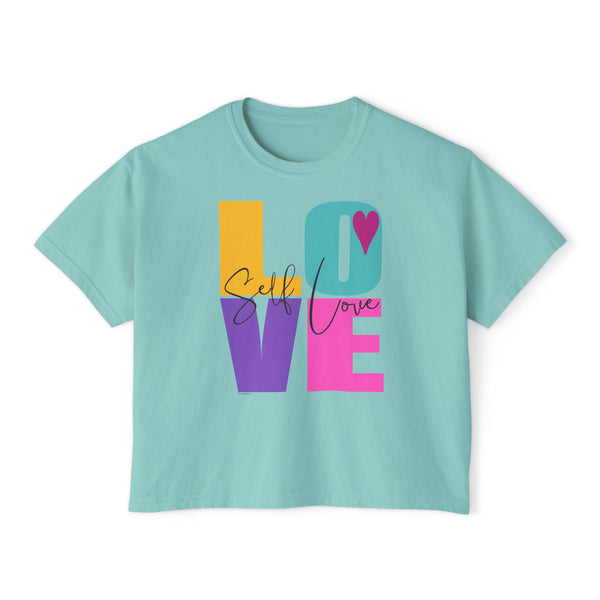 Self LOVE .: Women's Boxy Tee (Boxy fit)