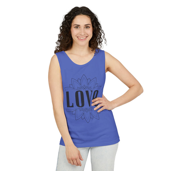 LOVE .: Garment-Dyed Tank Top