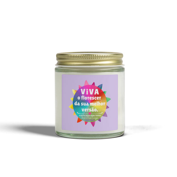 ♡ Viva o florescer da sua melhor versão .: Scented Candle (4oz) Eco Friendly