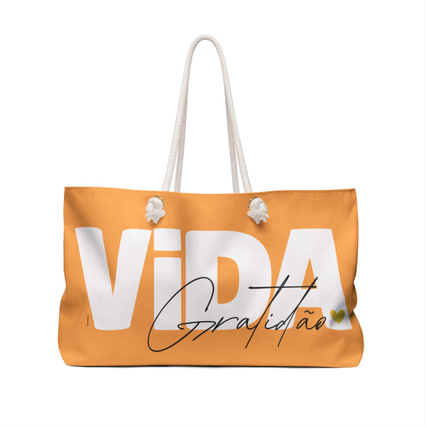 ♡ VIDA .: Gratidão :: Weekender Tote