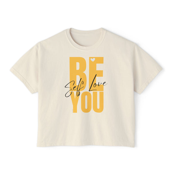 BE YOU .: Women's Boxy Tee