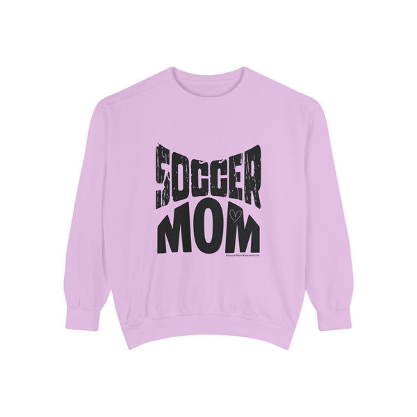 Soccer MOM .: Garment-Dyed Sweatshirt