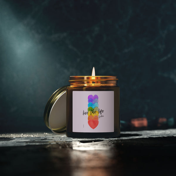 ♡ Live the Life .: Gratitude .: Scented Candle (4oz) Eco Friendly
