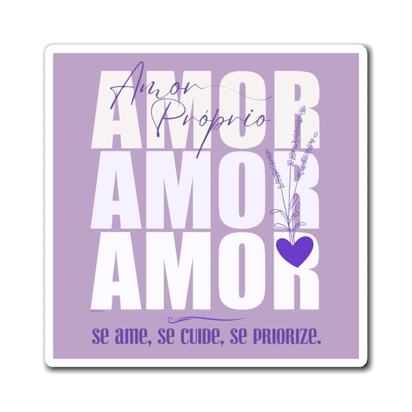 ♡ Amor Próprio :: Positive Energy Magnet 4"x4"