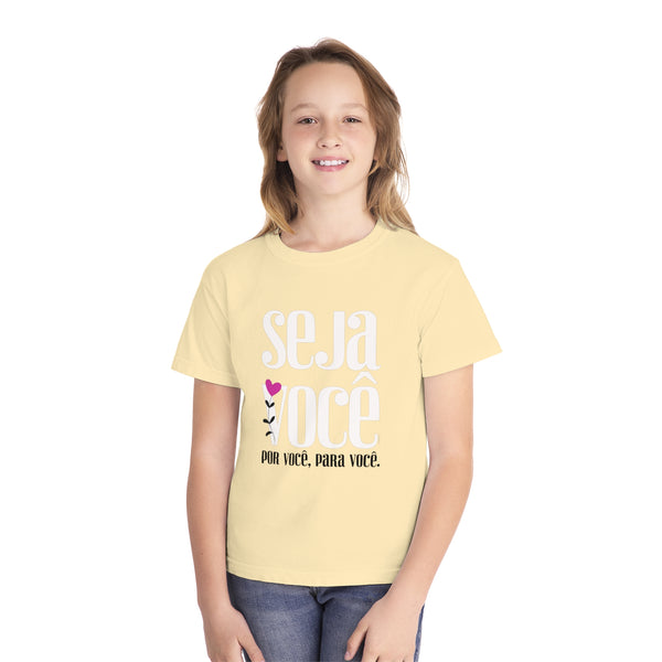 ♡ Seja Você .: Youth girl's Tee (Classic Fit)