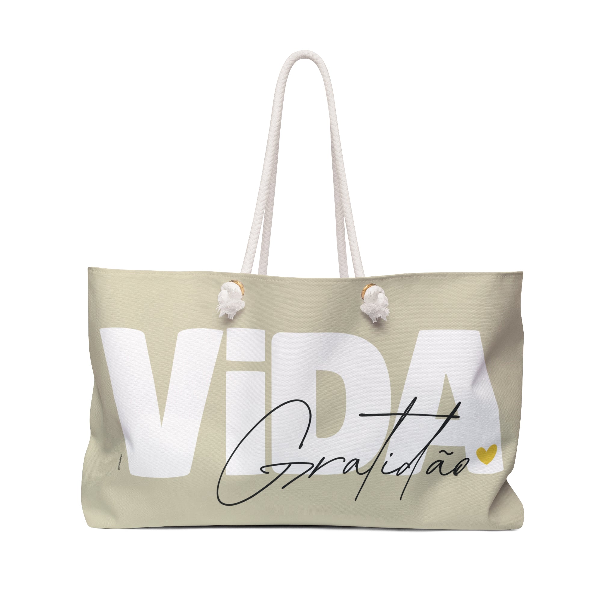 ♡ VIDA .: Gratidão :: Weekender Tote