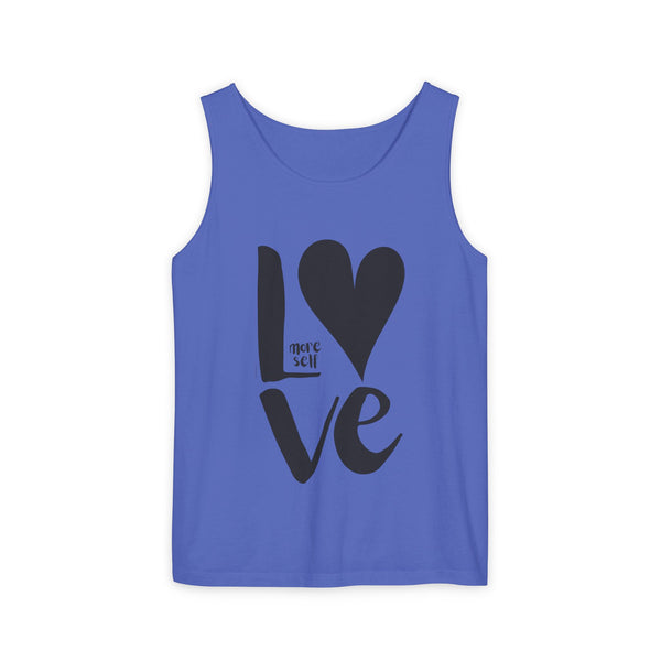 More Self LOVE .: Garment-Dyed Tank Top