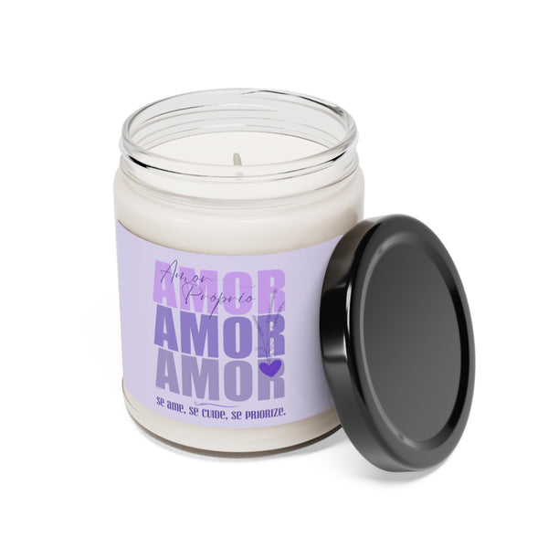 ♡ Amor Próprio .: Coleção Lavanda :: 100% natural Soy Candle, 9oz  :: Eco Friendly