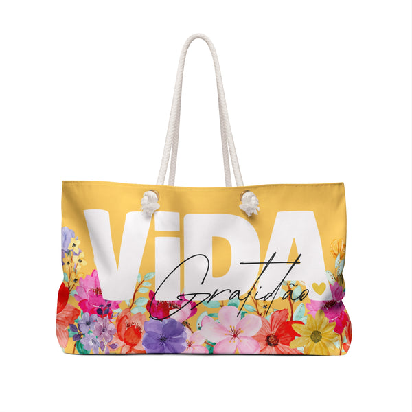 ♡ ViDA :: Gratidão :: Floral Collection .: Fashion Tote Bag