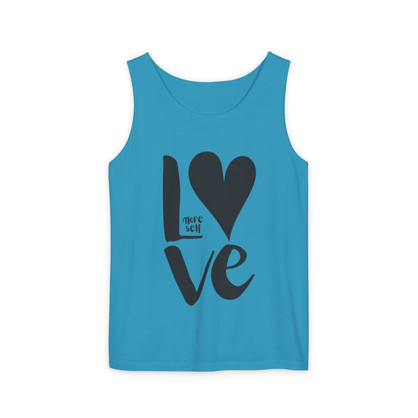 More Self LOVE .: Garment-Dyed Tank Top