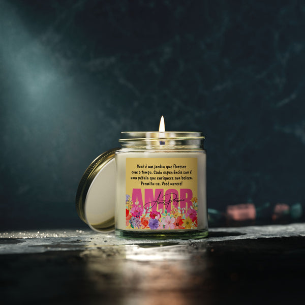 ♡ Amor Próprio .: Scented Candle (4oz) Eco Friendly