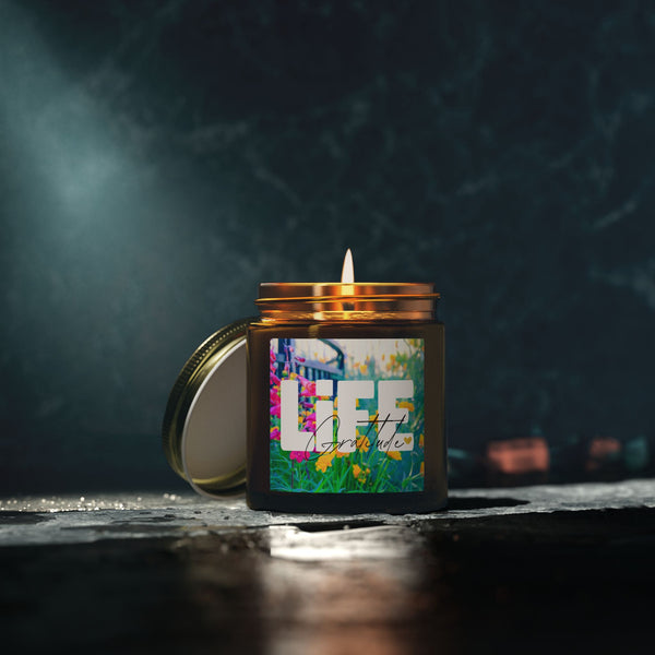 ♡ Life .: Gratitude .: Scented Candle (4oz) Eco Friendly