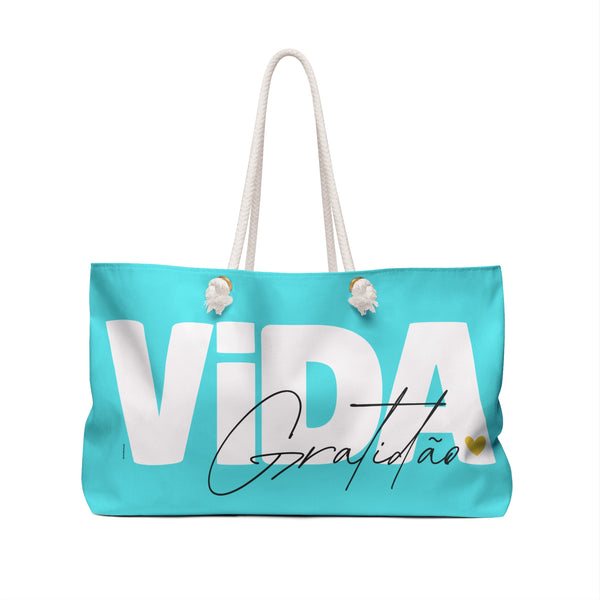 ♡ VIDA .: Gratidão :: Weekender Tote
