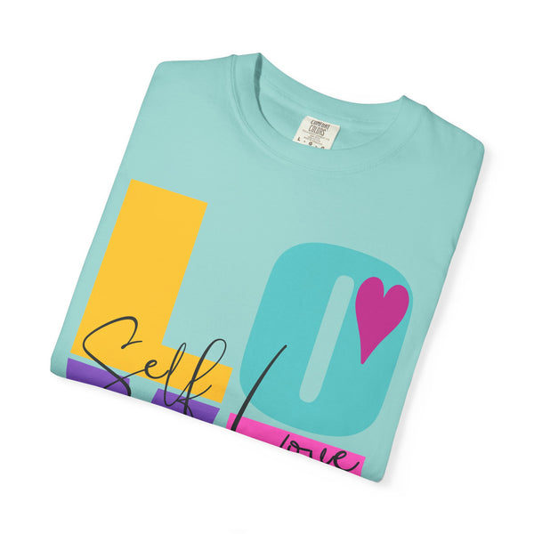 ♡ Self-LOVE .: Garment Dyed 100% Cotton T-Shirts (Relaxed fit)