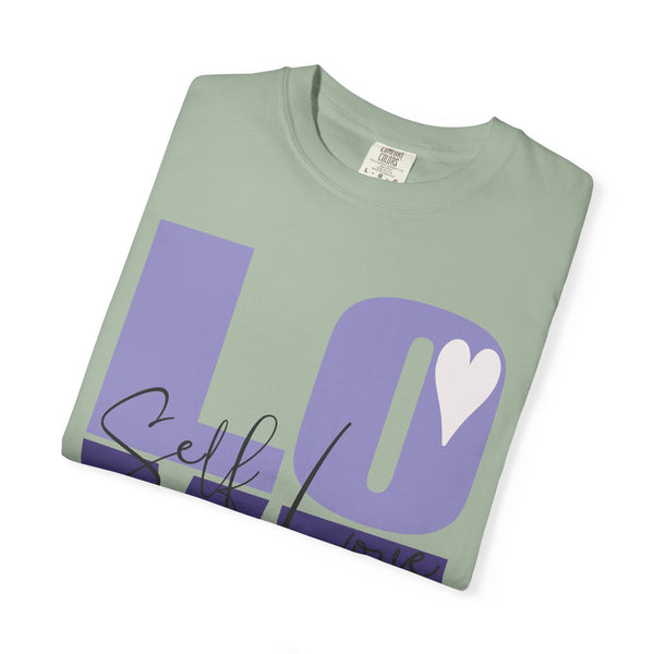 ♡ Self-LOVE .: Garment Dyed 100% Cotton T-Shirts (Relaxed fit)