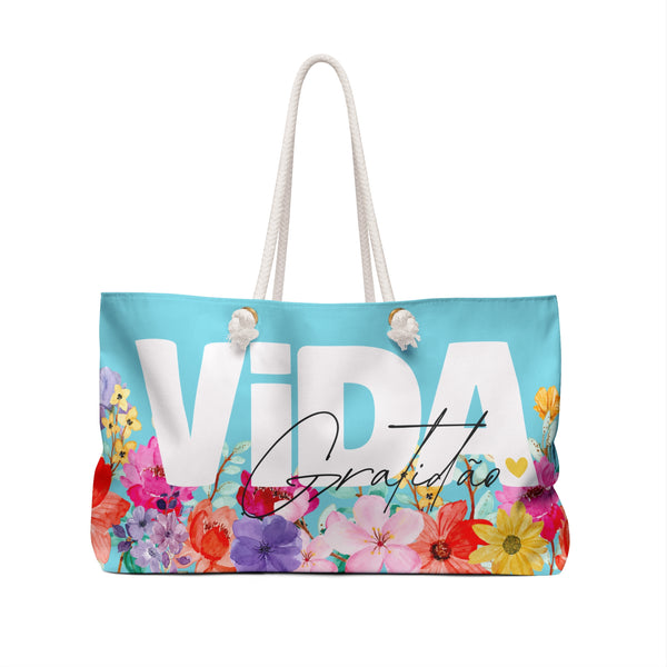 ♡ ViDA :: Gratidão :: Floral Collection .: Fashion Tote Bag