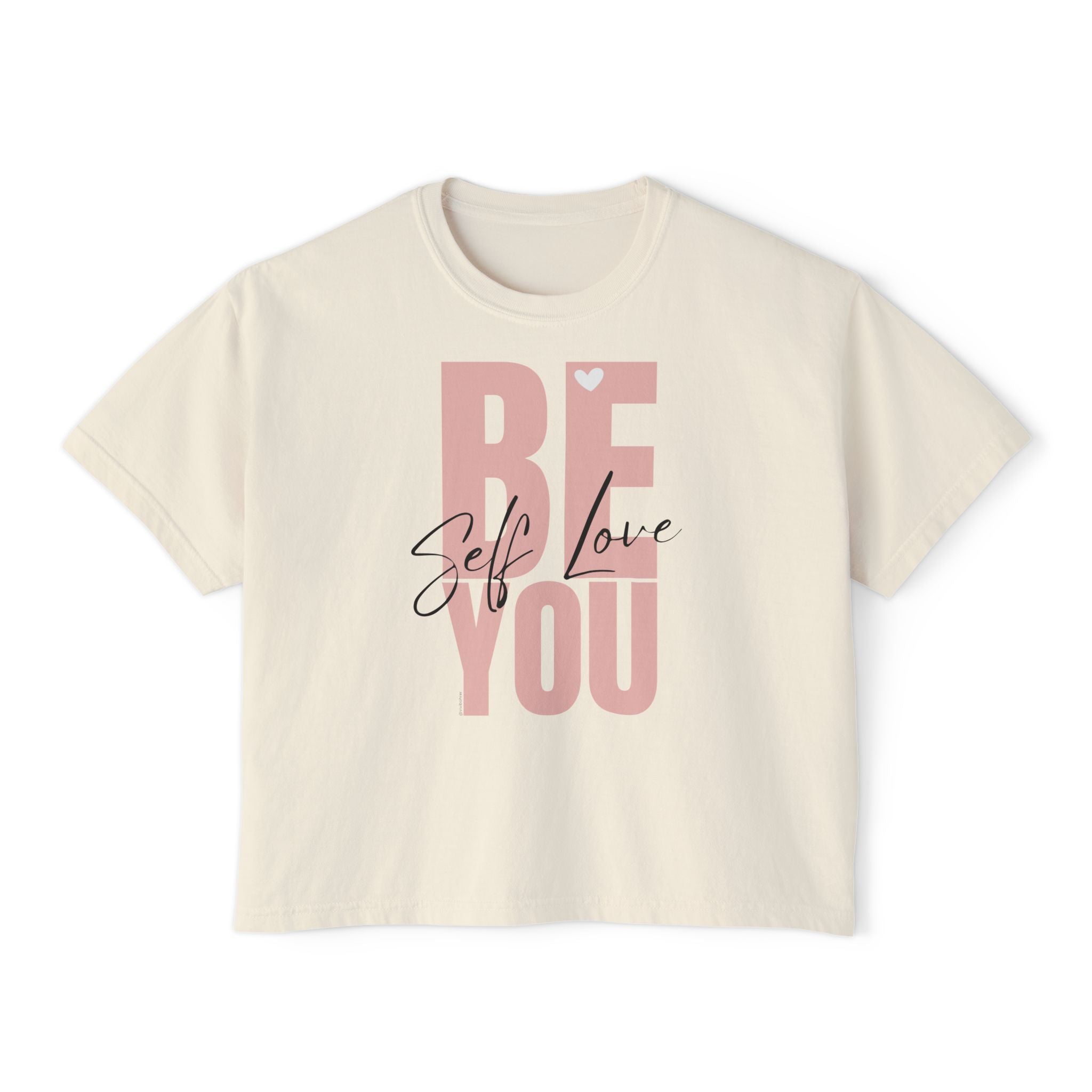 BE YOU .: Women's Boxy Tee