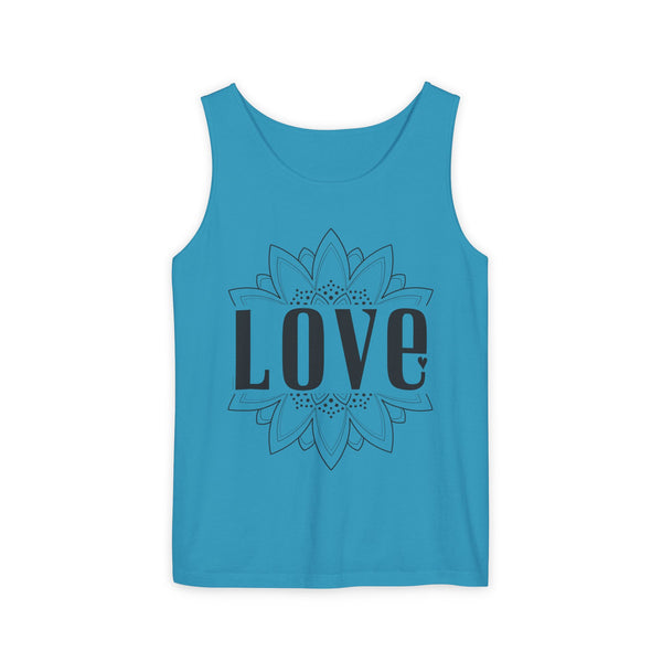 LOVE .: Garment-Dyed Tank Top