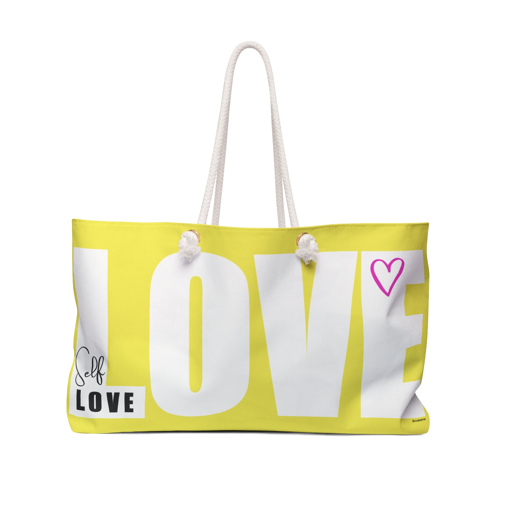 ♡ Self LOVE :: Oversized  Weekender Tote Bag