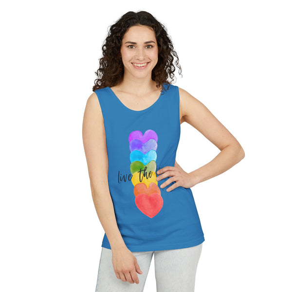 Live the Life .: Garment-Dyed Tank Top