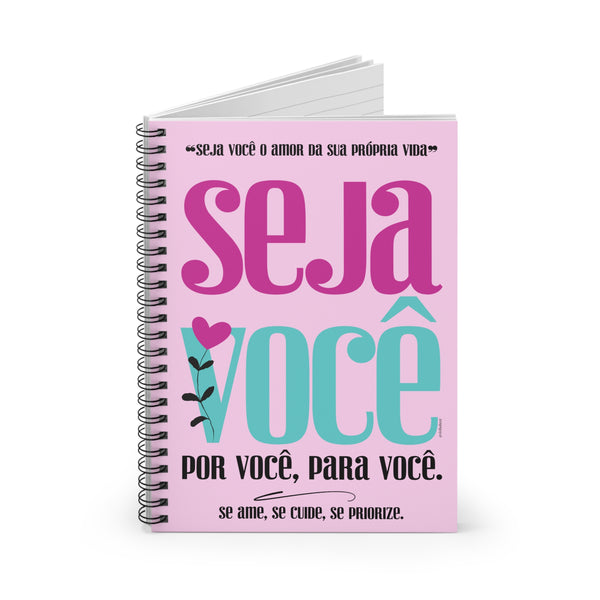 ♡ Seja Você .: Classic Spiral Notebook :: 118 Ruled Line