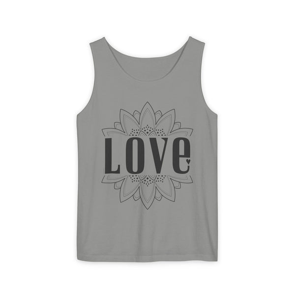 LOVE .: Garment-Dyed Tank Top