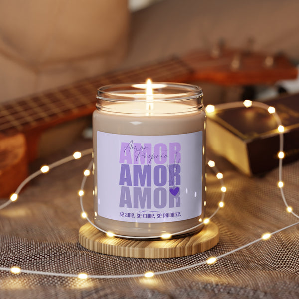 ♡ Amor Próprio .: Coleção Lavanda :: 100% natural Soy Candle, 9oz  :: Eco Friendly