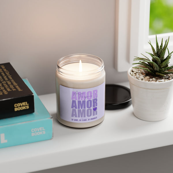 ♡ Amor Próprio .: Coleção Lavanda :: 100% natural Soy Candle, 9oz  :: Eco Friendly